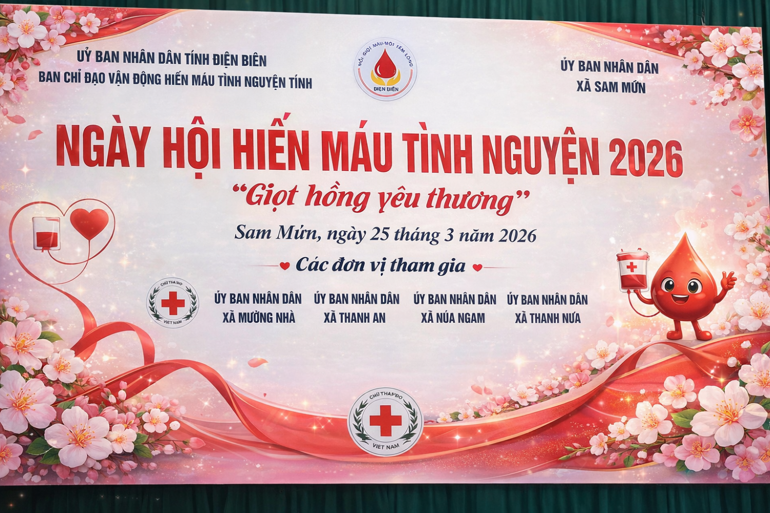 TRƯỜNG THCS THANH AN HƯỞNG ỨNG NGÀY HỘI HIẾN MÁU TÌNH NGUYỆN 2026: "GIỌT HỒNG YÊU THƯƠNG"